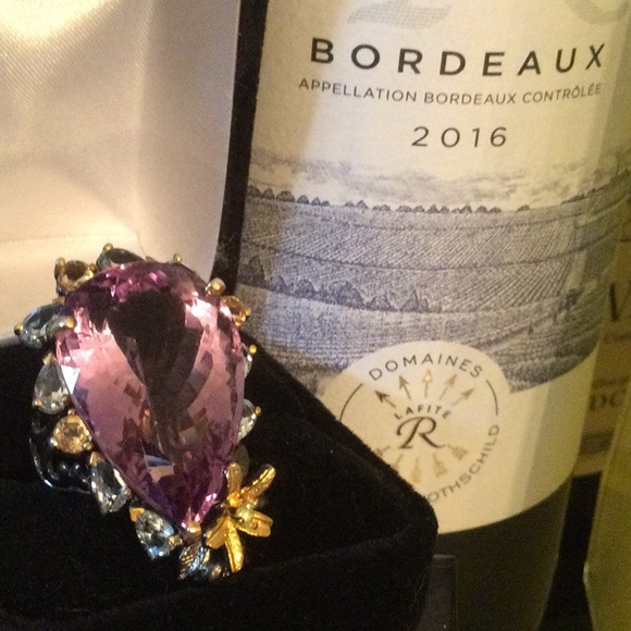 Super Stunning Genuine Top Quality Brazilian Amethyst Ring - Picture 12 of 14